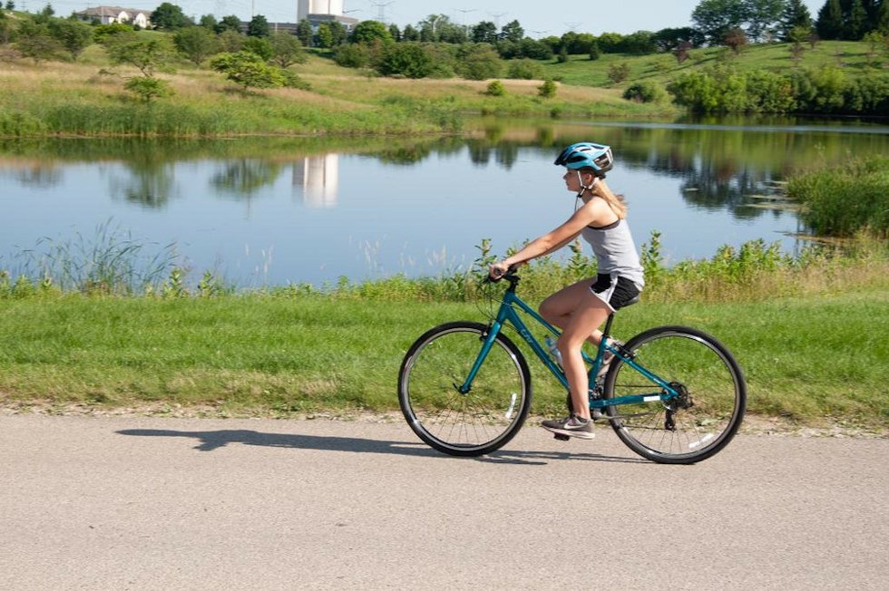 Chicago Botanic Garden Bike Trail Fasci Garden