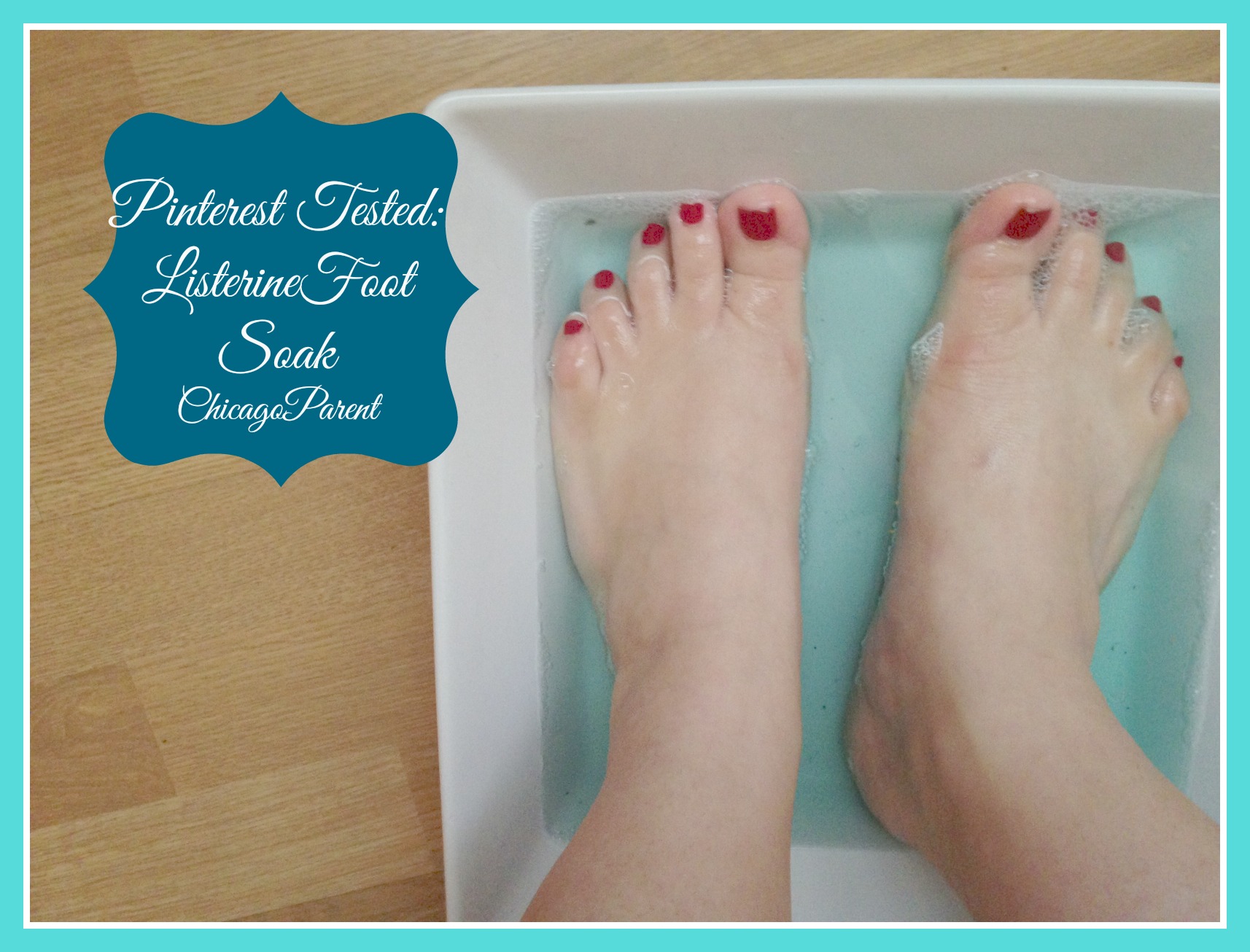 Mouthwash deals foot soak