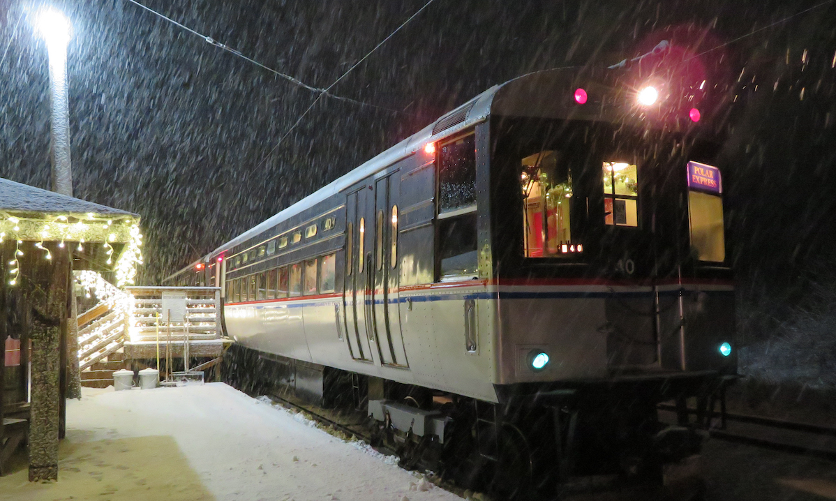 The Peekskill Trolley Company's 2022 North Pole Express - Hudson