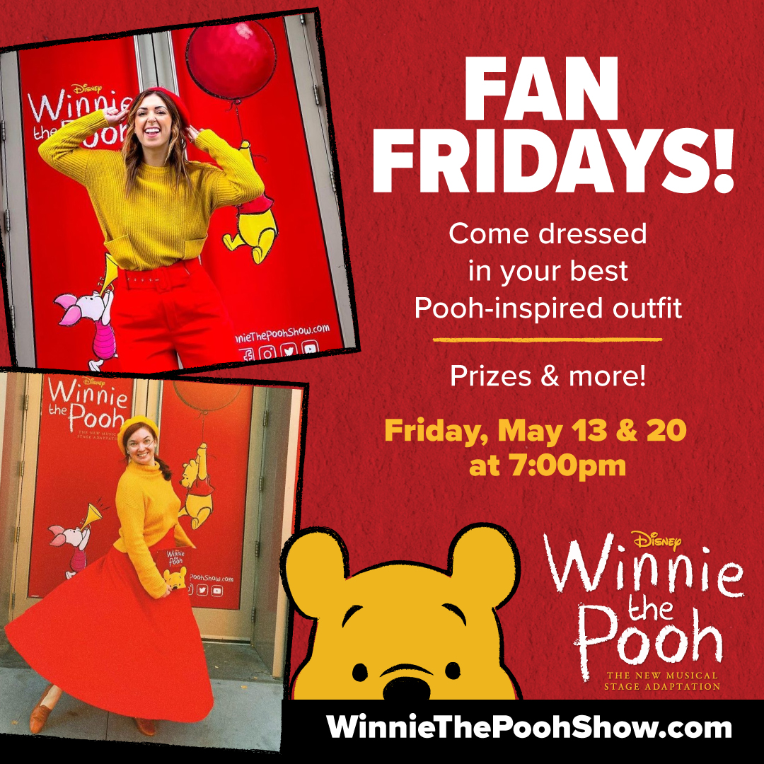 Fan Fridays at Disney’s Winnie the Pooh at Mercury Theatre Chicago