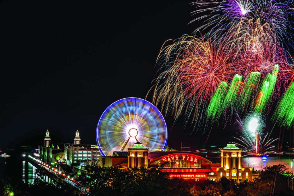 Fireworks Navy Pier
