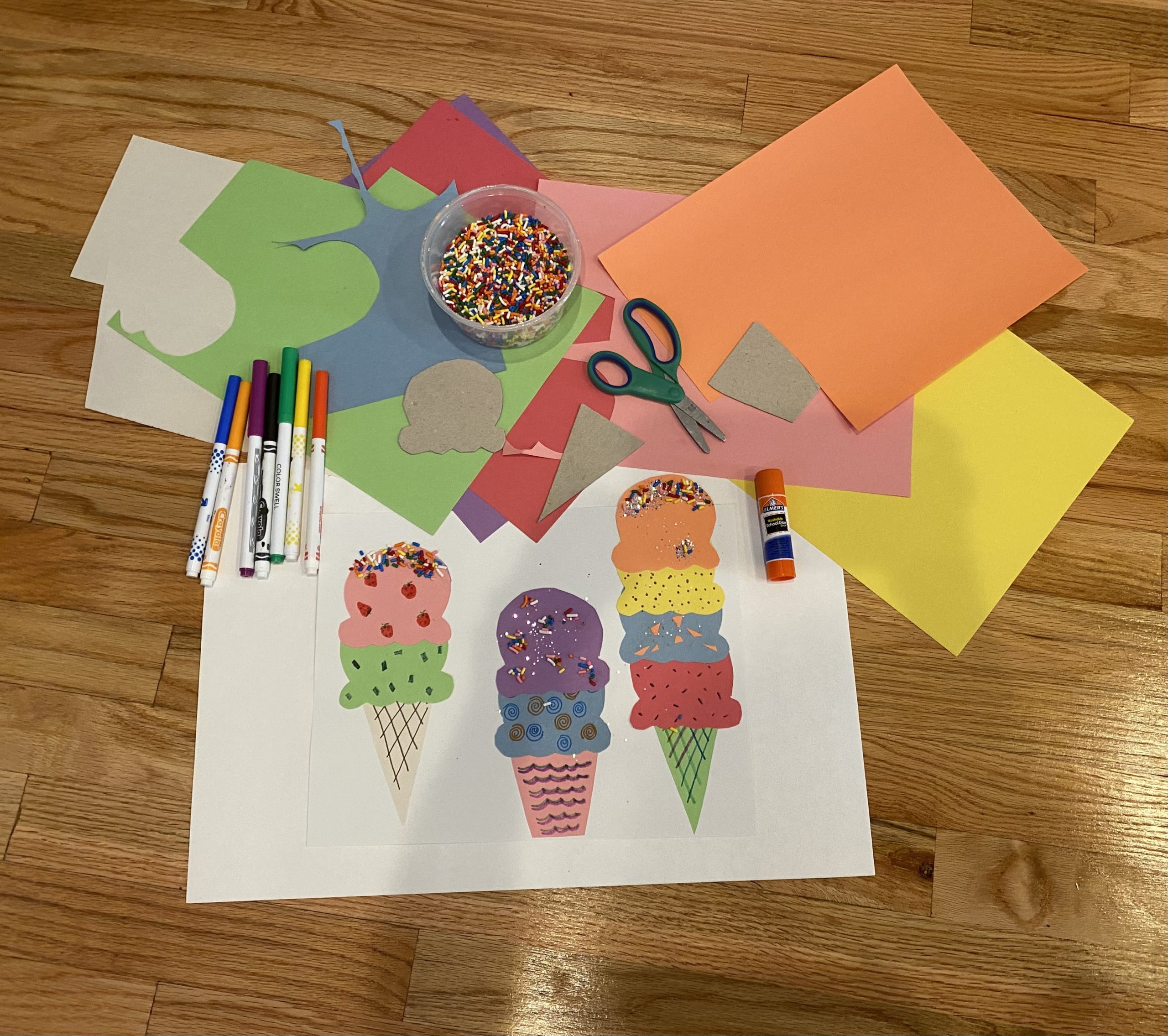 The Paintbrush Art Studio PopUp at Jeni's Splendid Ice Creams in