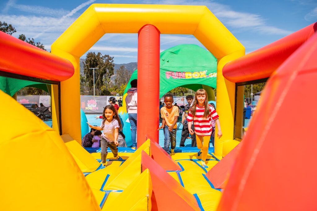 Massive Bounce Park FUNBOX at Skokie and Aurora Malls Chicago Parent