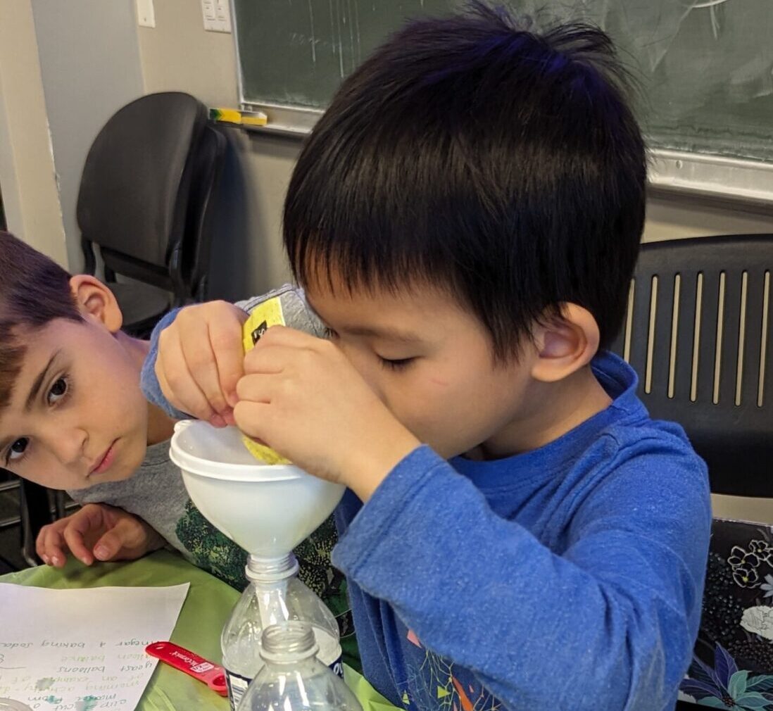 Northwestern University Center for Talent Development - Weekend Enrichment Program - Play Based Learning - Two Children